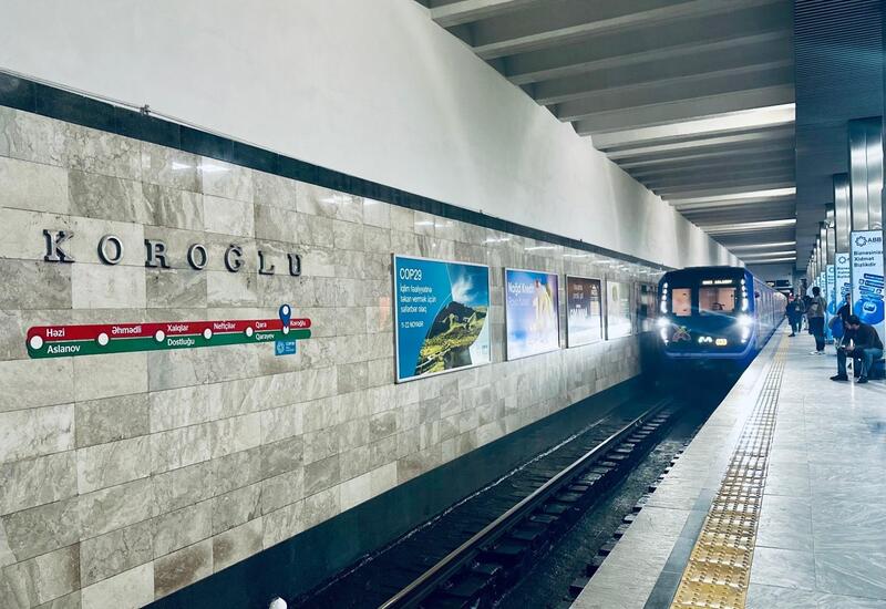 Bakı metrosunda qatarlararası intervalların azaldılması üçün atılacaq addımlar açıqlanıb