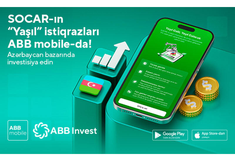 «Зеленые облигации» SOCAR в ABB mobile!