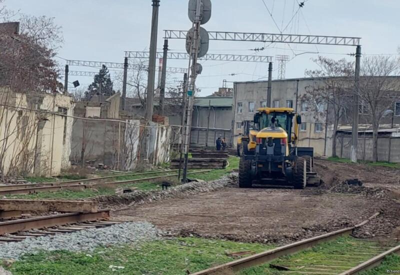 В Азербайджане начат ремонт на одном из экономически важных ж/д участков