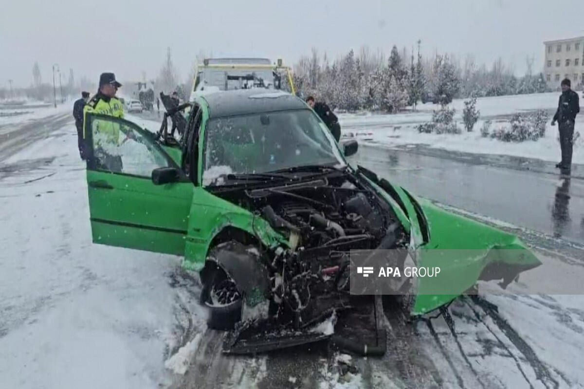 Тяжелое ДТП в Нахчыване,