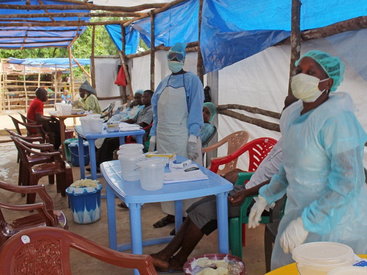 В Гвинее объявлен режим ЧП из-за лихорадки Эбола
