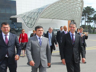 Завершился официальный визит генсека НАТО в Азербайджан – ОБНОВЛЕНО - ФОТО