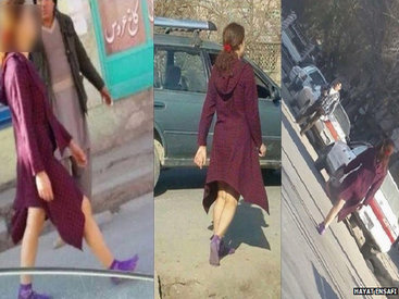 Женщина в коротком платье шокировала жителей Кабула - ФОТО - ВИДЕО