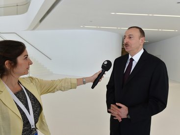 Президент Ильхам Алиев: "Азербайджан – остров стабильности в регионе" - Репортаж Еuronews - ВИДЕО