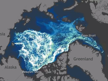 Как менялась Арктика за 27 лет, показали за 1 минуту - ВИДЕО
