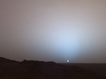NASA показала, как выглядит закат на Марсе - ВИДЕО