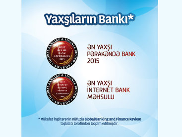 Ən yaxşıların Bankı-Yapı Kredi Bank Azərbaycan