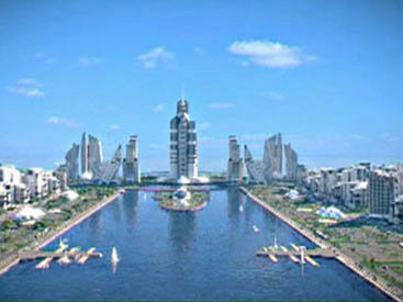 В Азербайджане строится город будущего - ФОТО