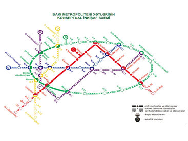 Названы сроки открытия новых станций бакинского метро