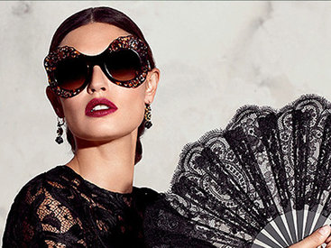 Бьянка Балти в рекламе очков Dolce & Gabbana - ФОТО