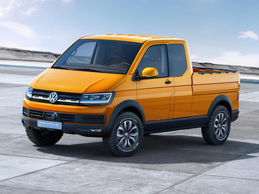 Volkswagen показал первый эскиз нового фургона Transporter - ФОТО