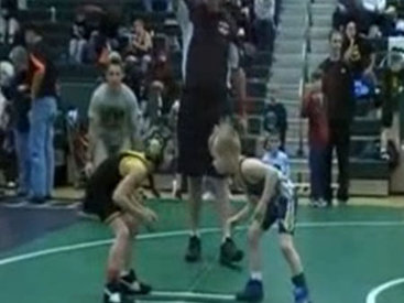 7-летний борец, наверняка, будущий чемпион мира - ВИДЕО