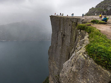 Восхождение на самую красивую гору Норвегии - ФОТОСЕССИЯ