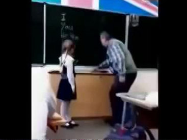 Вот как школьница наказала учителя - ВИДЕО