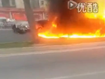 Страшная авария с участием Audi А5 и А6 в Пекине - ВИДЕО