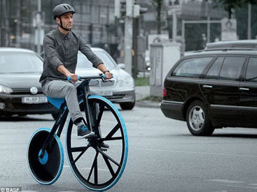В Германии создали уникальный электрический велосипед - ФОТО