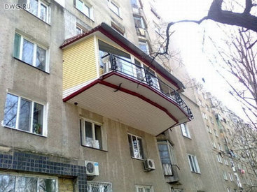 Русские балконы самые крутые балконы в мире - ФОТО