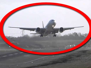 В аэропорту Португалии пилоты играют со смертью - ВИДЕО