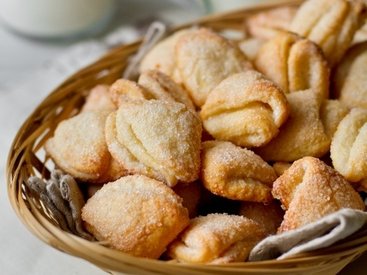 Творожное печенье - Пошаговый рецепт - ФОТО