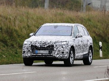 Audi Q7 замечен во время тестов - ФОТО