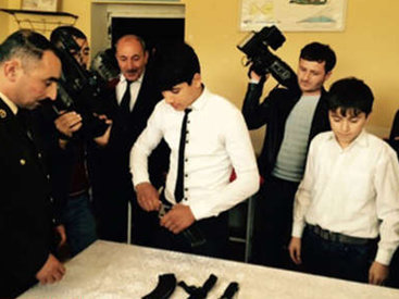 Азербайджанские журналисты побывали на линии фронта - ФОТО