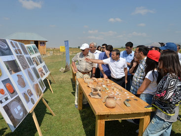 В Агсу прошел Археологический фестиваль - ФОТО
