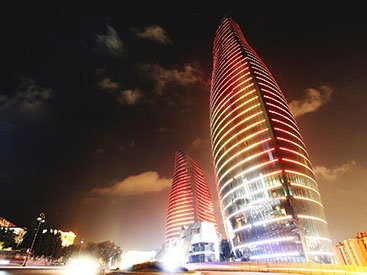 Символ современного Баку- "Flame Towers" - получил международную награду - ФОТО