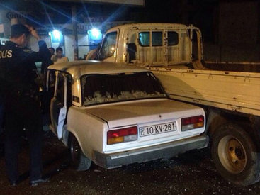 Неизвестные лица спрятали автомобиль, ставший участником тяжелого ДТП в Баку - ОБНОВЛЕНО - ФОТО