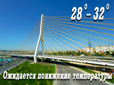 Ожидается относительное понижение температуры в Баку