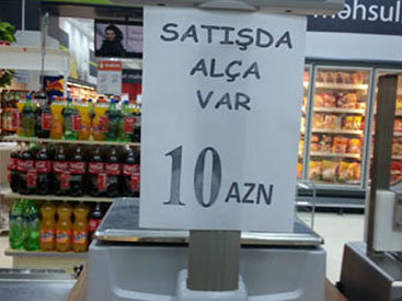 Bakıda alçanın dənəsi 10 manata satılır – FOTO