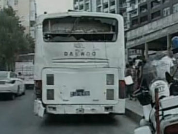 Водитель автобуса, совершившего аварию в Баку, обвинил сотрудников ДПС