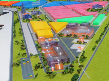Таким будет новый Промышленный парк Сумгайыта - ВИДЕО