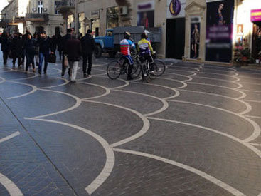 Bakının mərkəzini velosiped sürücüləri zəbt ediblər? – FOTO