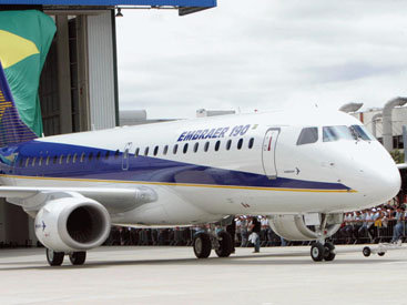 Первый рейс Embraer осуществит из Баку в Гянджу
