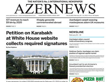 Вышла в свет очередная печатная версия газеты AzerNews - ФОТО