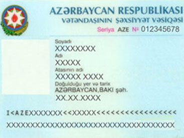 Какой штраф полагается в Азербайджане за просроченное удостоверение личности?
