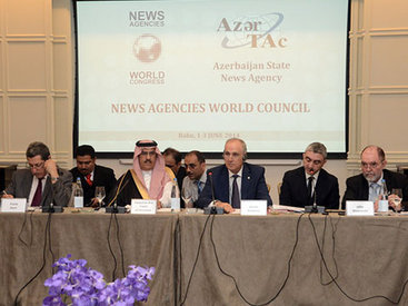 В Баку проходит заседание Совета Всемирного конгресса новостных агентств - ФОТО