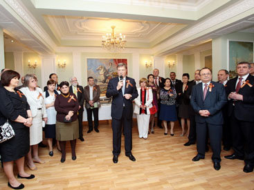 В посольстве РФ прошел прием по случаю Дня Победы - ФОТО