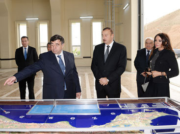 Президент Ильхам Алиев и его супруга Мехрибан Алиева приняли участие в церемонии открытия ряда крупных объектов в Шабранском районе - ОБНОВЛЕНО - ФОТО