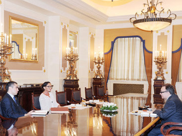 Первая леди Азербайджана Мехрибан Алиева провела ряд встреч - ОБНОВЛЕНО - ФОТО
