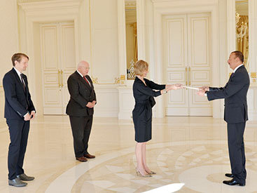 Президент Азербайджана принял верительные грамоты нового посла Германии - ОБНОВЛЕНО - ФОТО