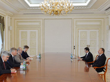 Президент Азербайджана принял делегацию во главе со спецпредставителем ЕС по Южному Кавказу - ОБНОВЛЕНО - ФОТО
