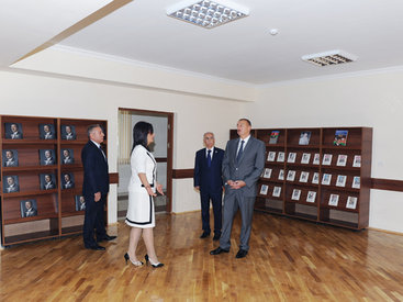 Президент Ильхам Алиев ознакомился со зданием бакинской школы №46 после капремонта и реконструкции - ОБНОВЛЕНО - ФОТО