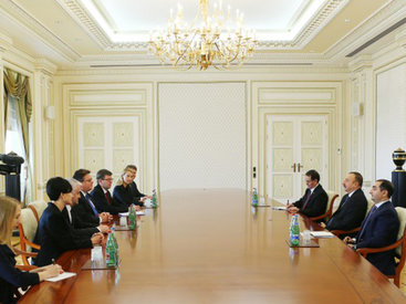 Президент Ильхам Алиев принял делегацию под руководством главы МИД Литвы - ФОТО