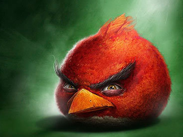 "Картинная галерея Day.Az": Новый взгляд на персонажей Angry Birds - ФОТО