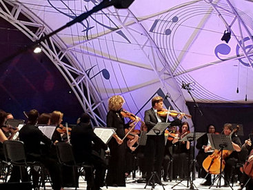 Йоханнесбургский филармонический оркестр вновь порадовал габалинских слушателей - ФОТО