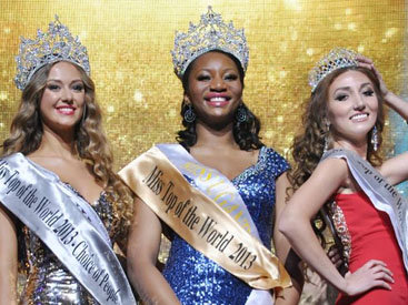 Оксана Рзаева удостоена звания "Мисс Элегантность" на “Miss Top of the World-2013”