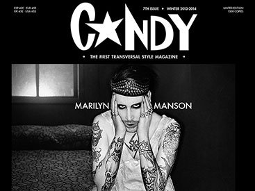 Леди Гага и Мэрилин Мэнсон для Candy Magazine - ФОТО