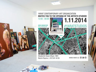 Состоится открытие художественных мастерских YARAT Studios - ФОТО