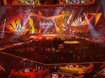 Победители пяти последних конкурсов "Евровидения" вышли вместе на сцену "Baku Crystal Hall" - ОБНОВЛЕНО - ВИДЕО